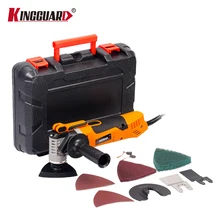 KINGGUARD Oscillating Trimmer Home Renovation Tool With Box Trimmer woodworking MultiFunction Electric Saw Renovator Tool