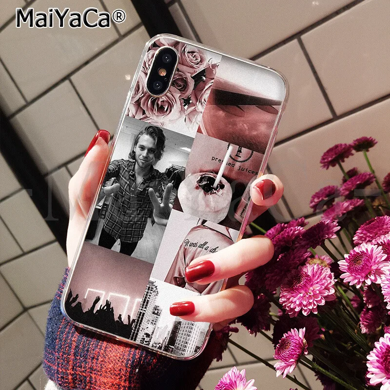 MaiYaCa 5SOS Coque Основа Чехол для iPhone X XS MAX 6 6s 7 7 plus 8 8 плюс 5 5S SE XR - Цвет: A15