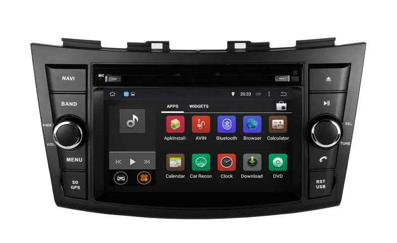 Android 8,0 dvd-плеер автомобиля для Suzuki Swift 2011 2012 2013 с gps навигации радио BT USB WI-FI аудио стерео 8 Core 4G+ 32 г