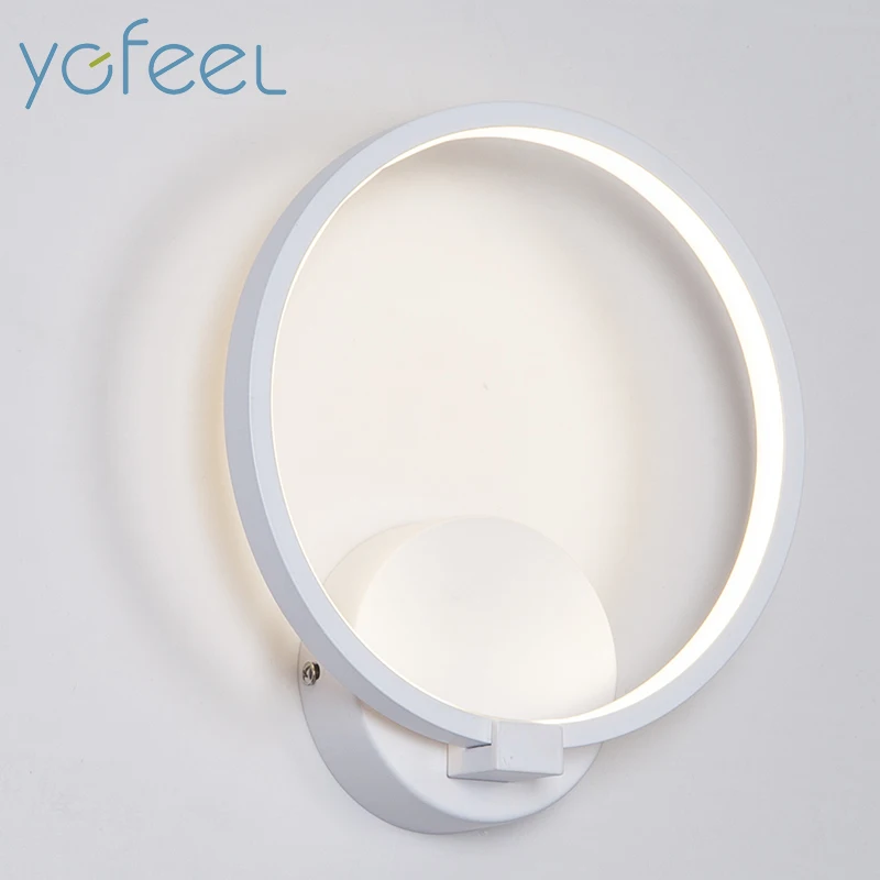 [YGFEEL] LED Wall Lamps 8W Modern Simple European Style Bedroom Bedside Reading Lamp Living Room Foyer Lighting AC90-260V