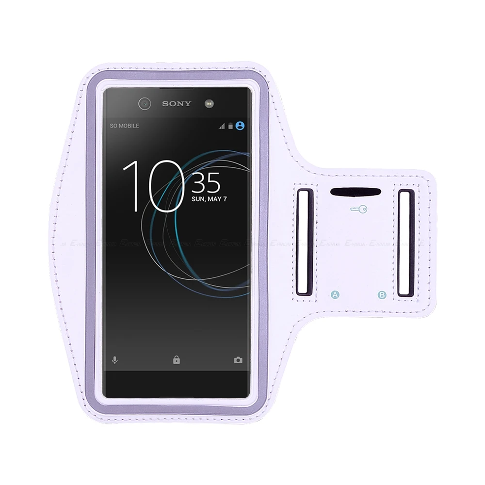 Спортивный чехол для телефона для бега и спортзала для sony Xperia 1 5 10 XZ3 XZ2 XZ1 XZ XZS XA2 XA1 Plus ультра компактный Премиум чехол на руку
