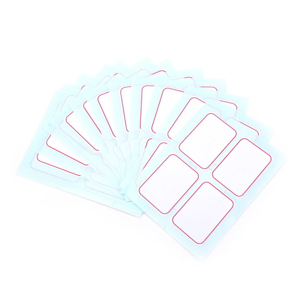 New 12Pcs Huge Self Adhesive Sticky Label Writable Name Stickers Blank Note Labels Wholesale low ...