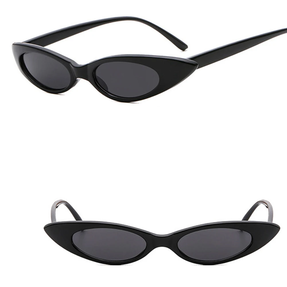 Vintage Women Triangle Small Sunglasses Cat eye Brand Designer Retro Sunglass Female UV400 Sun glasses Travel Accessories 2