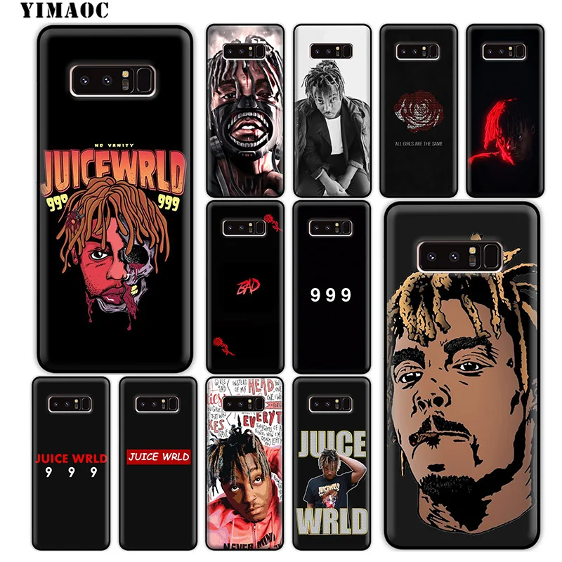 YIMAOC Juice WRLD 999 Soft Silicone Case for Samsung Galaxy Note 10 Plus 9 8 A9 A8 A6 2018 A5 A3 2017 2016 |
