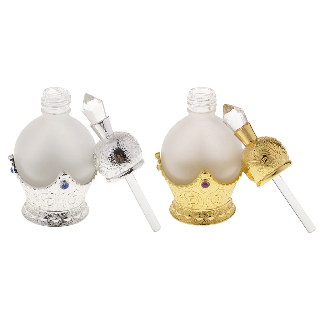 15ml Antique Vintage Empty Glass Perfume Spray Bottle Atomizer Elegant for Lady Women Gift