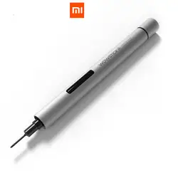 Оригинальный Xiaomi Mijia Wowstick 1 P + шуруповёрты 18 бит алюминия средства ухода за кожей для комплект инструментов для творчества телефон ремонт