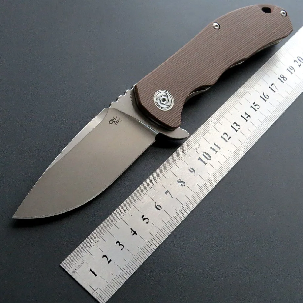 Eafengrow Горячая новинка CH3504 складной нож D2 стальное лезвие G10 Ручка открытый походные Ножи EDC ручные инструменты