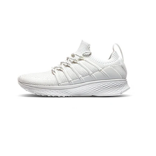 Xiaomi Mijia smart Sneaker спортивные 2 Uni-Mould Techinique новая система блокировки Fishbone эластичный вязаный вамп для мужчин - Цвет: White EUR44