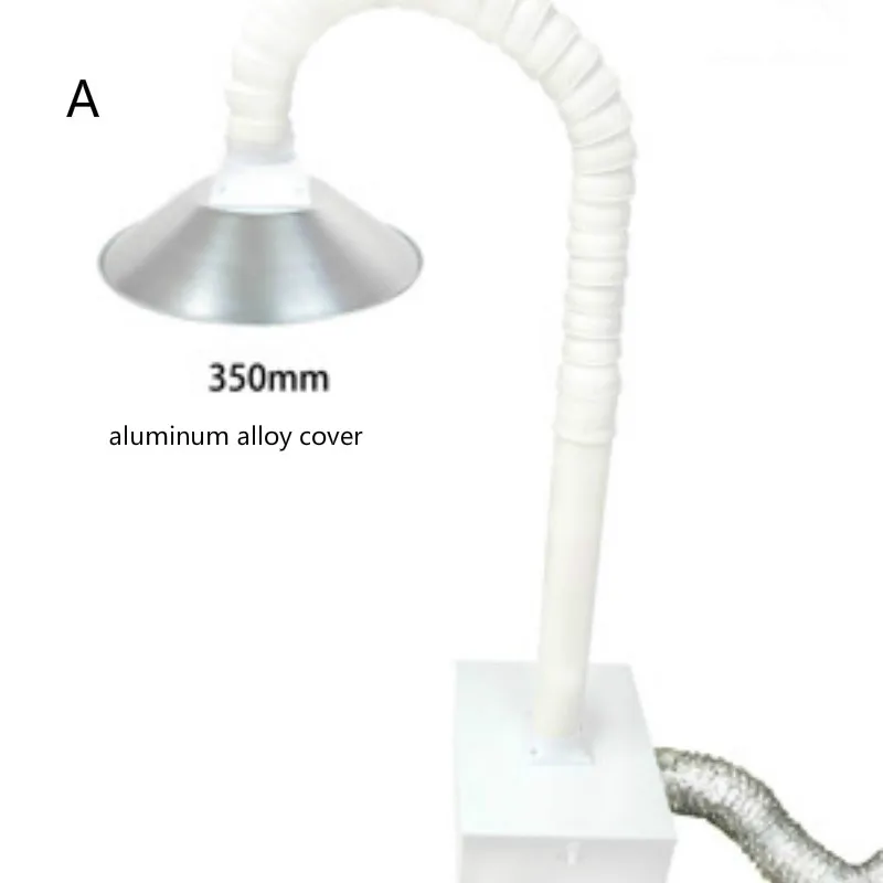 

Moxibustion exhaust system row mobile household high temperature exhaust hood square smoking machine exhaust equipment