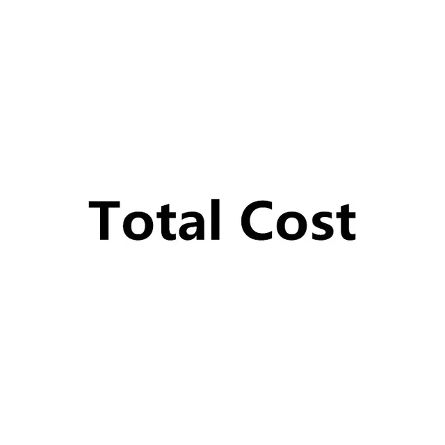 

total cost