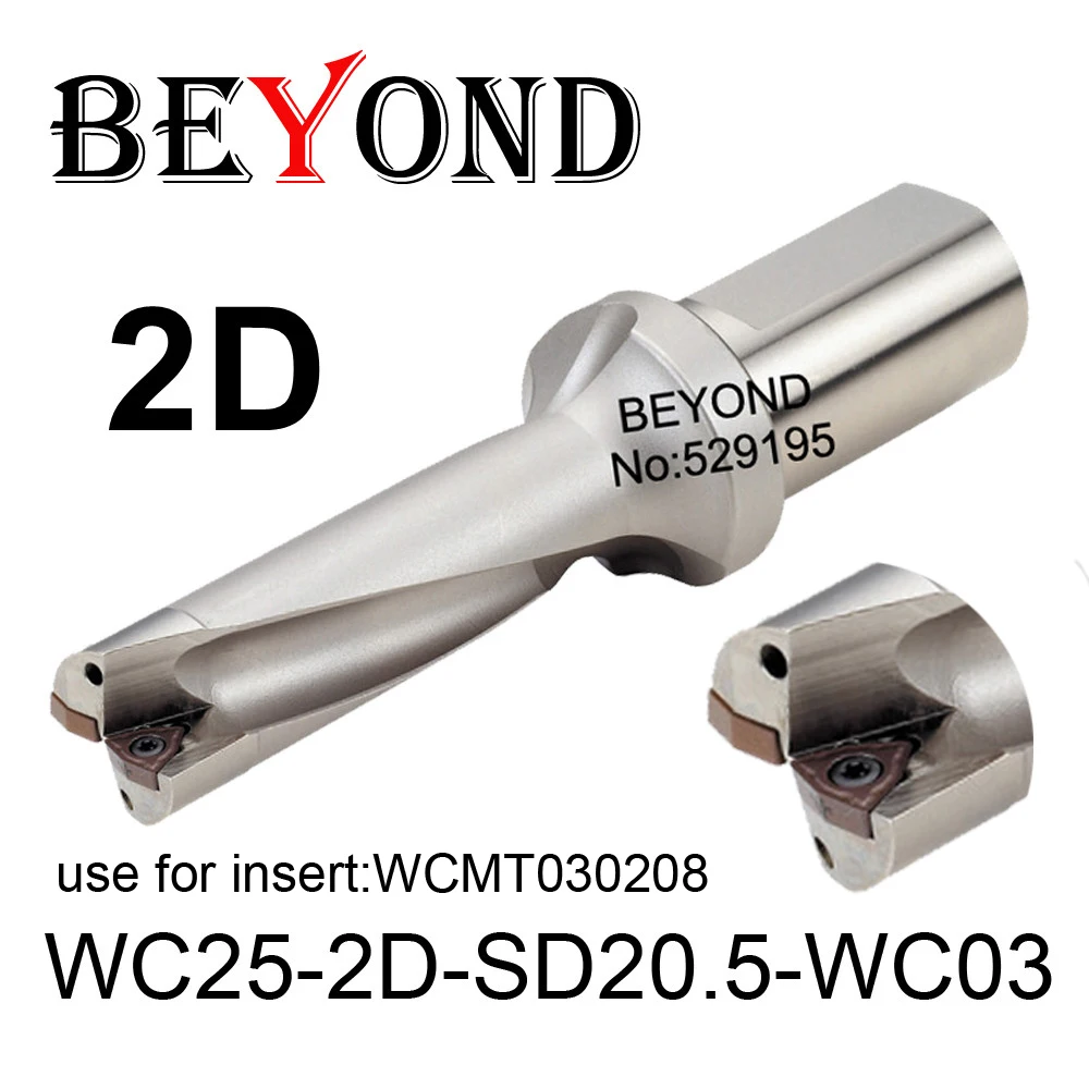 

WC25-2D-SD20.5-WC03,replace The Blades And Drill Type For Wcmt030208 Insert U Drilling Shallow Hole,indexable insert drills
