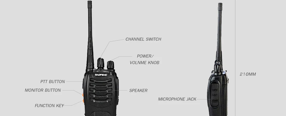 2 шт. BaoFeng BF-888S Walkie Talkie UHF400-470MHZ Портативный Ham baofeng 888 S CB радио ФИО comunicador BF-888S трансивер рация baofeng bf-888s