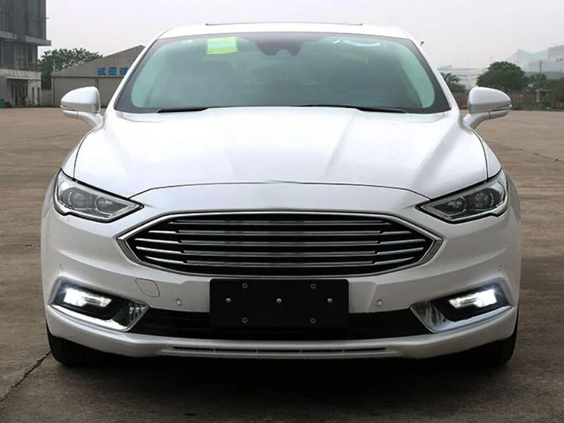 1 комплект для Ford Fusion Mondeo светодиодный DRL противотуманный фонарь дневной ходовой светильник Дневной светильник водонепроницаемый Стильный светильник