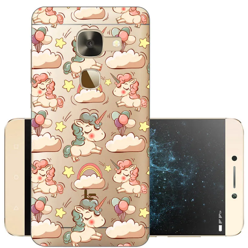 CROWNPRO Letv LeEco Le S3 X626 Funda de silicona suave TPU cubierta Leeco Le 2X620X20X25 fundas traseras Le2 Pro pintado Funda transparente