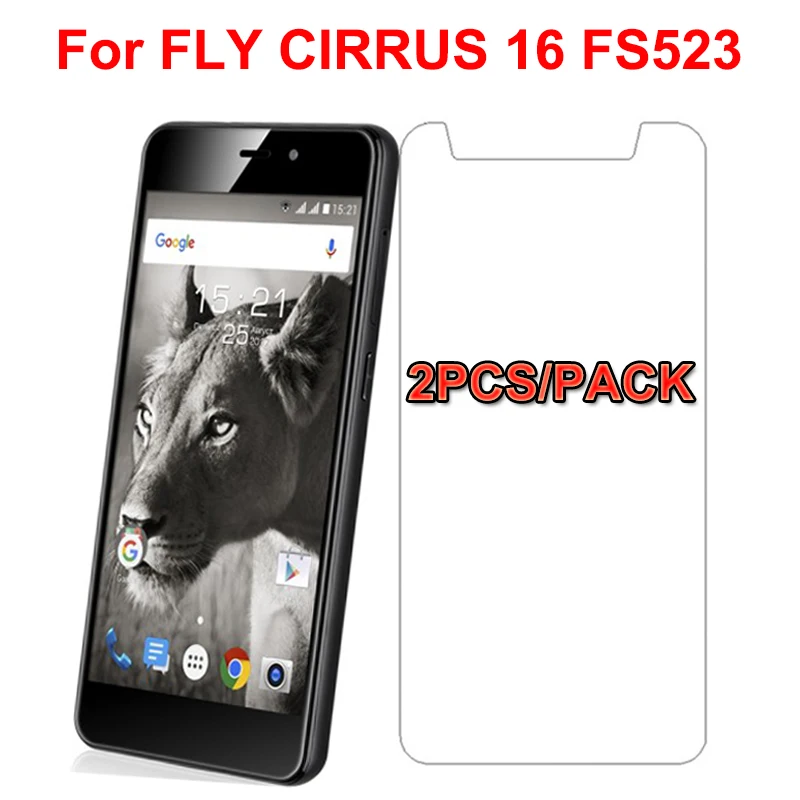 2 шт для Fly Cirrus 16 Fs523 Закаленное стекло протектор экрана ультра тонкий 5 9H защитная