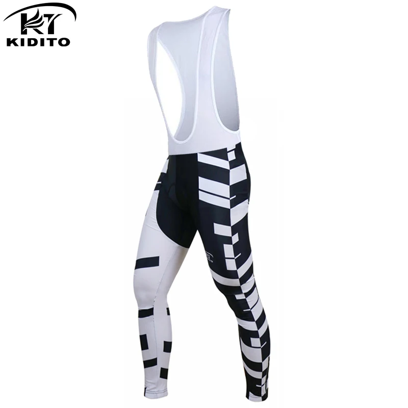 KIDITOKT Pro противоударные MTB велосипедные брюки для велоспорта колготки с Coolmax 3D с гелевым наполнителем велосипедный штаны - Цвет: Bib Pants