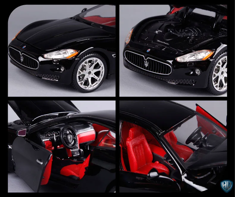 Maisto Bburago 1:24 Maserati GT Gran Turismo литая модель автомобиля игрушка с новым в коробке для детей подарки на день рождения