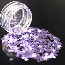 1 шт. фиолетовые Звездные весы Акриловая жидкость для ногтей Блестящий Прозрачный Кристальный порошок маникюрные салонные инструменты акриловый порошок для ногтей Hn8