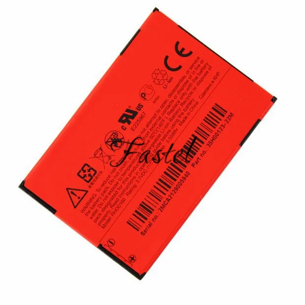 Hkfatel новый аккумулятор RHOD160 Мобильный телефон для HTC 7373 Evo 4G A8188 T7373 T8388 PRO2 a9290 Hero Imagio