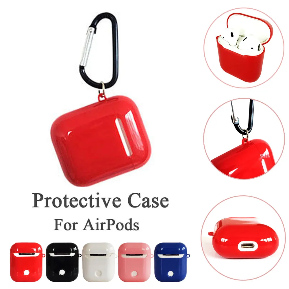 

New Sleeve Wrap Hard Earphone Case Shockproof Cover For AirPods Earphone Cases Ultra Thin Air Pods Protector Case Non-slip