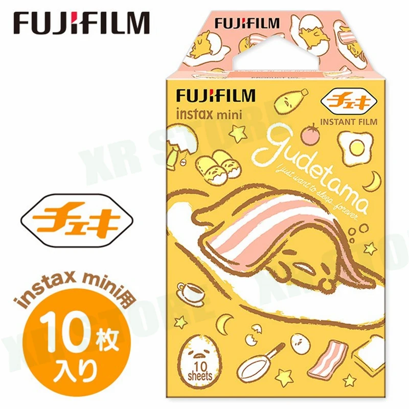 Белая пленка для Fuji Instax Мини 11 8 9 грустное яйцо Гудетама мгновенной съемки