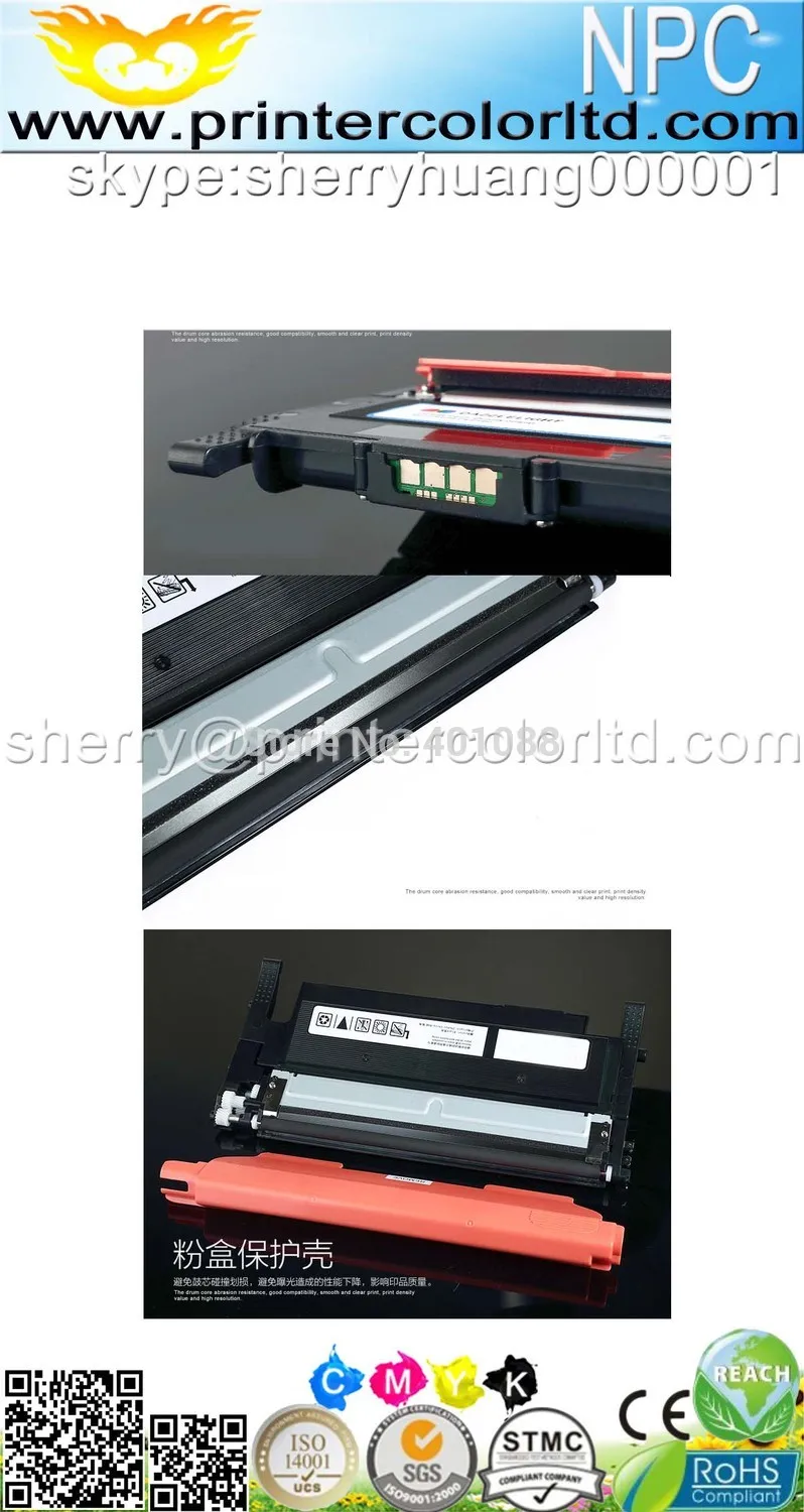 Compatible color toner cartridge for samsung clt 406 для samsung clp360/362/363/364/365/365 w/366/366 w/367/368/clx3300/3302/3304