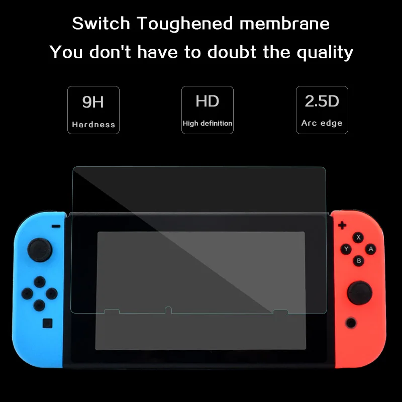 2 упаковки 9 H защита экрана из закаленного стекла для nintendo Switch Защитная пленка для kingd Switch Lite NS аксессуары