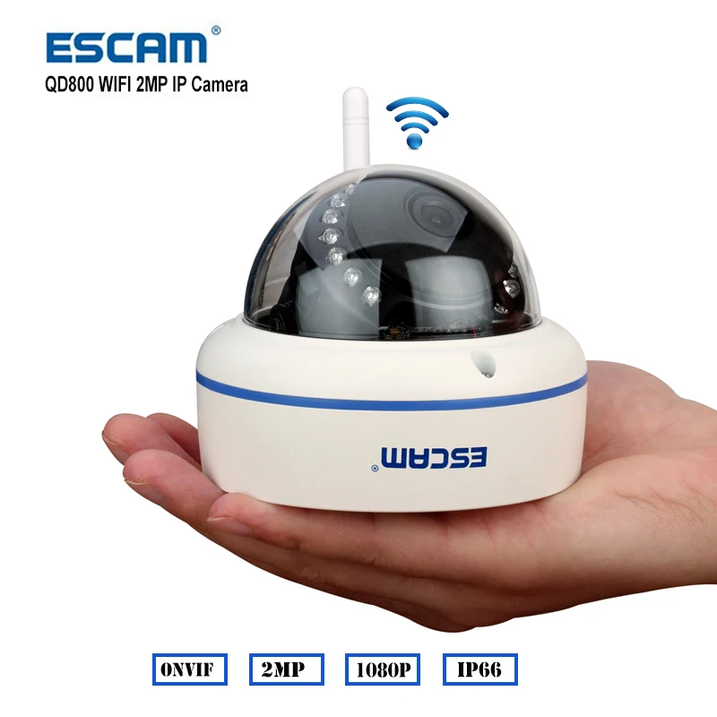 IP камера Escam Speed QD800 Wi Fi Full HD 1080P 2 МП Onvif IP66|ip66 enclosure|ip camera packageip wifi |