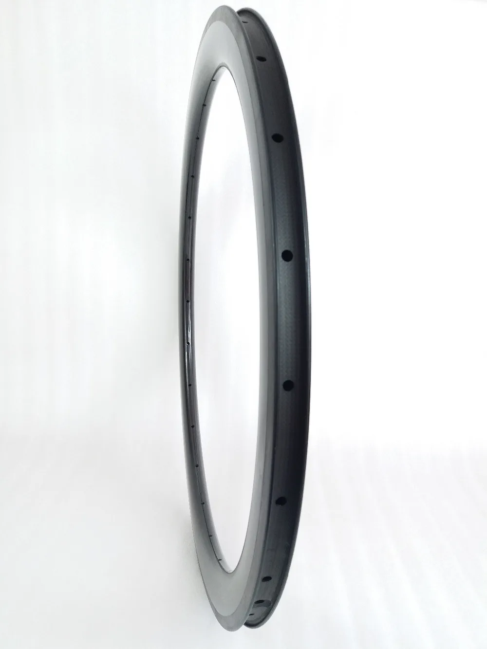 Excellent 700c 50mm clincher U shape road bike carbon rim 50C 25mm wide basalt brake track UD 3K matte glossy 16 18 20 21 24 28 32 Holes 5
