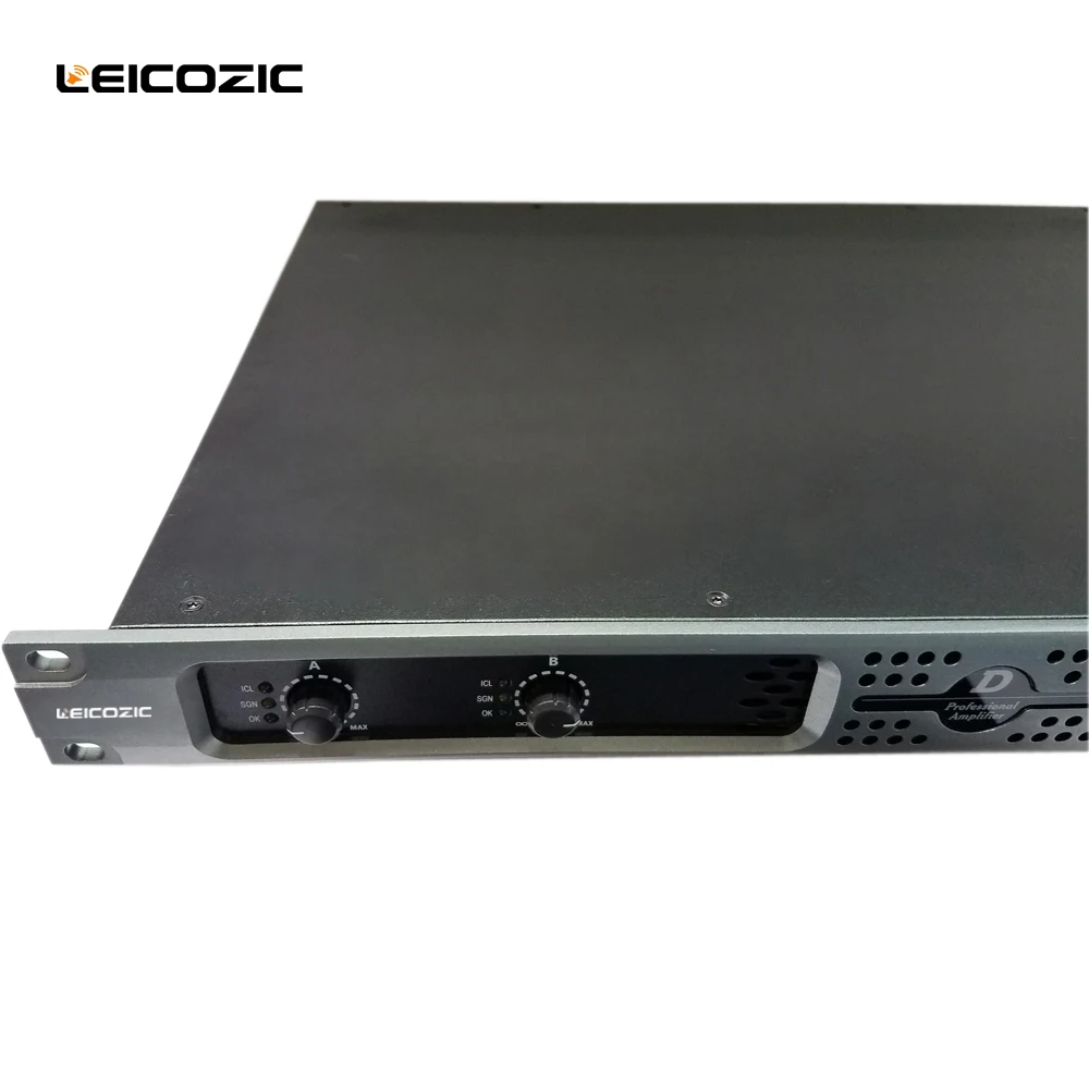 Leicozic DX2550 2x900 Вт RMS 4 Ом усилители мощности профессиональные Усилители звука усилитель класса d 1u музыкальный усилитель для сцены