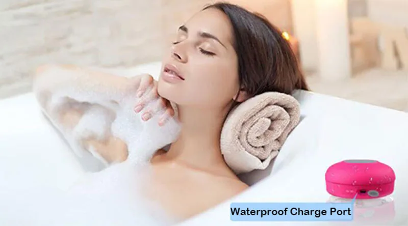 Wireless Bluetooth Speakers Waterproof Shower Bathroom Sucker Shower Music Player Shower With Music For Portable Loudspeaker13