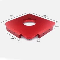 סגסוגת כרסום Round נגרות זמירה הכוונת כרסום בקליט חריטה לעיבוד עץ שליט תבניות סגסוגת אלומיניום Arc שליט פלדה (4)