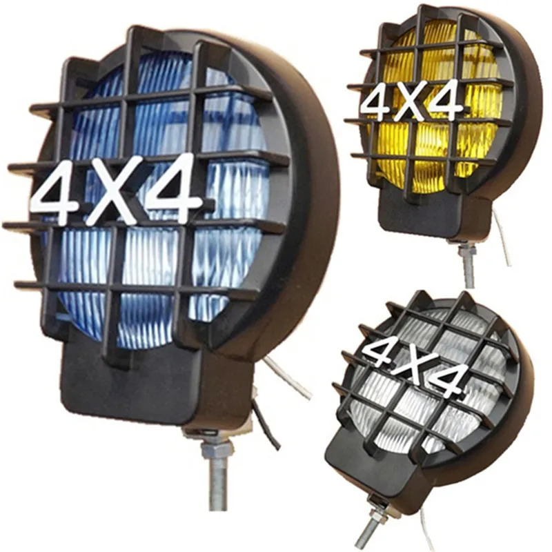 

2Pcs 4*4 55W Offroad Fog Light Lamp Halogen H3 Bulb 4x4 Spotlights Lights Work Driving Head Lights For Car Off Road SUV ATV J15