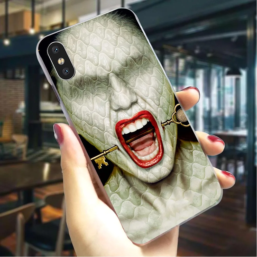 ТВ American Horror Story чехол для телефона чехол для iPhone 5S 5 SE 6 6S Plus/6 Plus/6 S Plus 7 8/7 8 плюс X XS XR Xs Max жесткий чехол с принтом - Цвет: K1021404