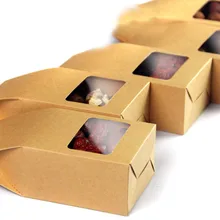 8*15.5*5 см 50 шт. натуральный закрывающийся коричневый встать бумажные мешки коробки переработке свадебный подарок ювелирные изделия еда Вышивка Крестом Пакет Бумага коробка