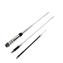 Antena de Rádio de carro HH9000 para TH-9800 SL16-male Aço Inoxidável Quad Band 29.6/50.5/144/435 mhz Car antena Walkie Talkie rádio