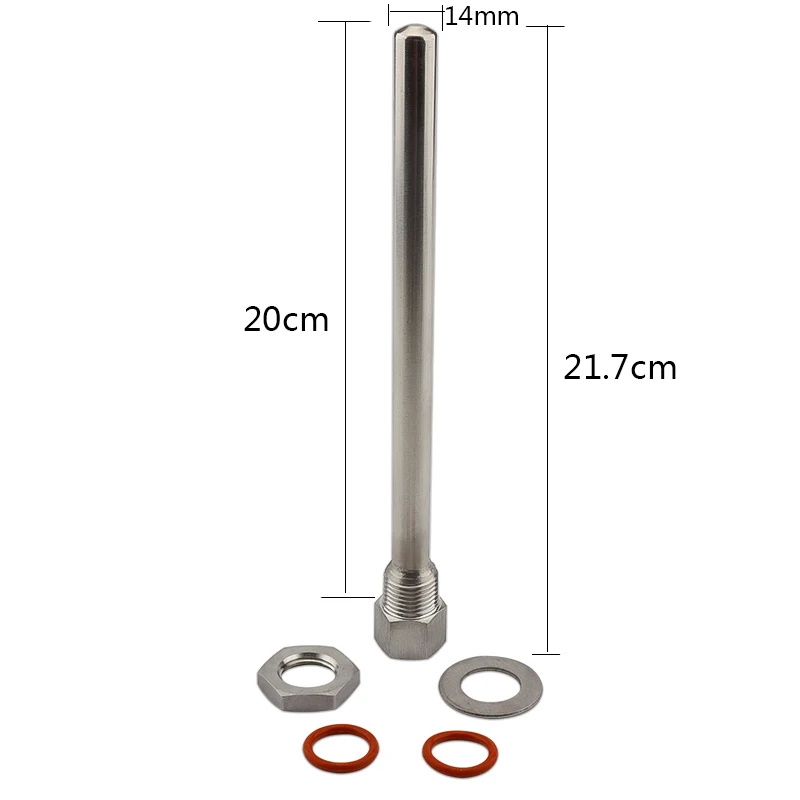 البيرة Weldless و Thermowell 1/2 \