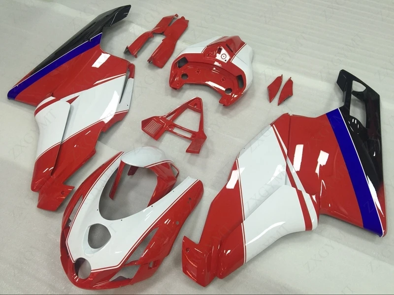 Обтекатели для DUCATI 749 2003 2004 красный черный наборы тела 749R 03 набор всего 2003|Полные