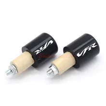 CNC 22 мм рукоятки «Грипсы» крышки бар конец P для HONDA VFR 1200F VFR1200F 2010- 11 12 13