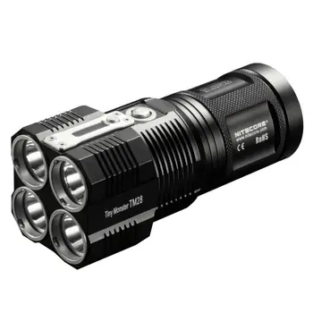 

2016 new Nitecore TM28 4 X CREE XHP35 HI LED 6000 lumens Tiny Monster flashlight