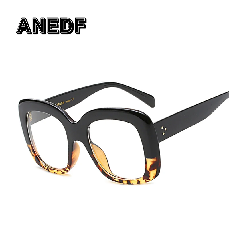 

ANEDF 2017 New Women Anti Fatigue Glasses Radiation resistant Square Glasses Frame Eyeglasses Vintage MF50379