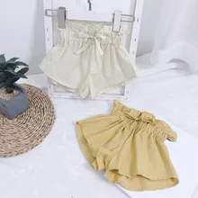 Новинка года; летние пляжные шорты для девочек; юбки; Шорты для маленьких девочек; детские брюки; детская одежда; шорты для девочек