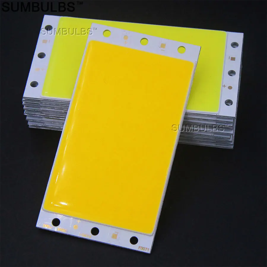 DIY LED Panel Light 94x50MM 1500LM 15W COB Board DC 12V LED Lamp led light,led panel