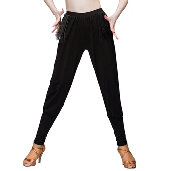

Ballroom Rushed Limited Latin Fringe Dress New Dance Clothing Fashion Tassel Trousers For Women Free Shipping