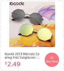 Iboode очки из ПВХ Чехлы Сверхлегкие переносные очки близорукие очки и очки для чтения и солнцезащитные очки Кнопка коробка аксессуары для очков