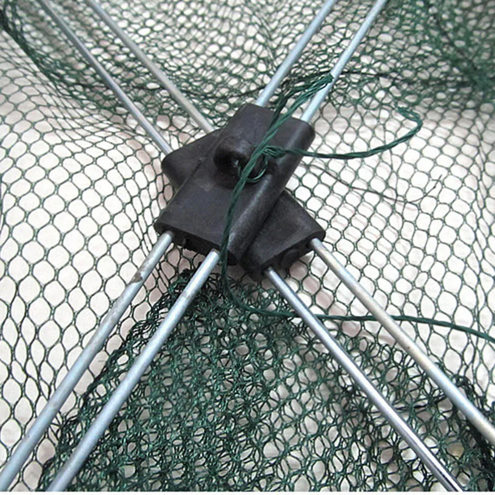 Переносная 60*60 см Складная рыболовная сеть нейлоновая сеть креветка рыболовная сеть рыболовная клетка наружная сетка