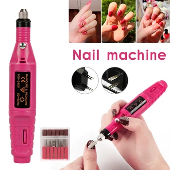 

Polishing Drill Pen Manicure Nail Polish Electric Armor Professional Electric Manicure Machine False Nail Polishing Set