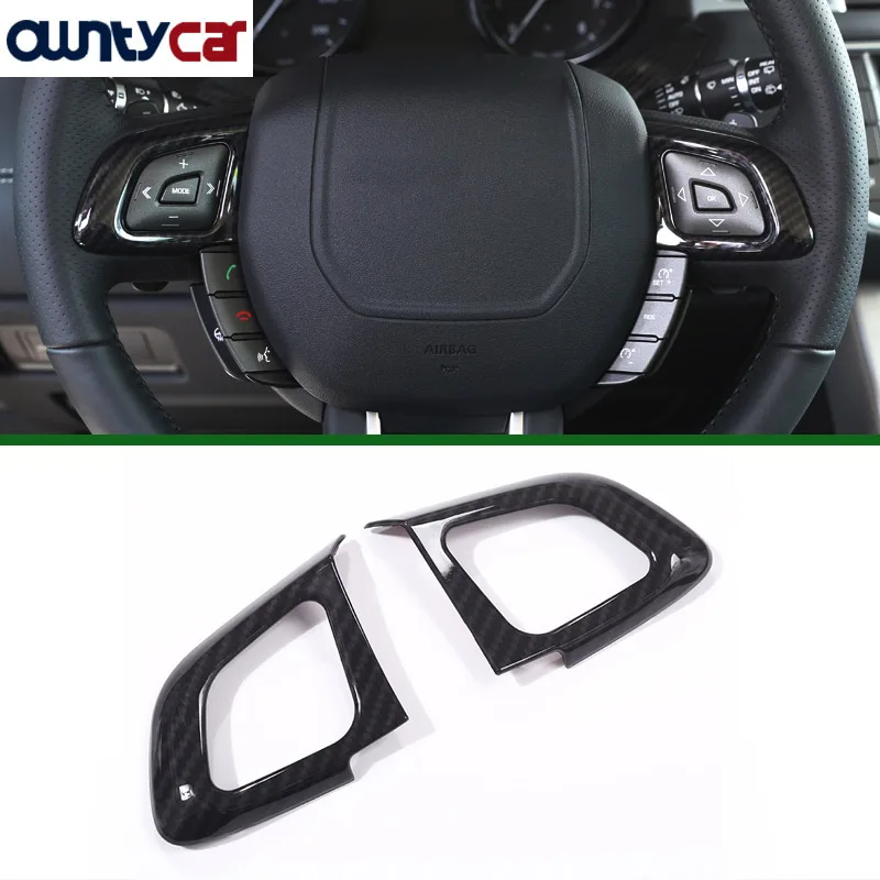 Новинка! Аксессуары из АБС пластика для руля Land Rover Range Evoque 12 17 дюймов|range rover evoque