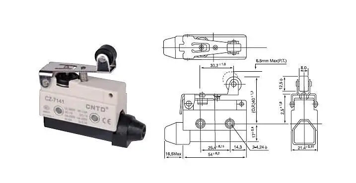 Top Quality Original CNTD CZ 7141 Micro Switch/Limit Switch Outer shell