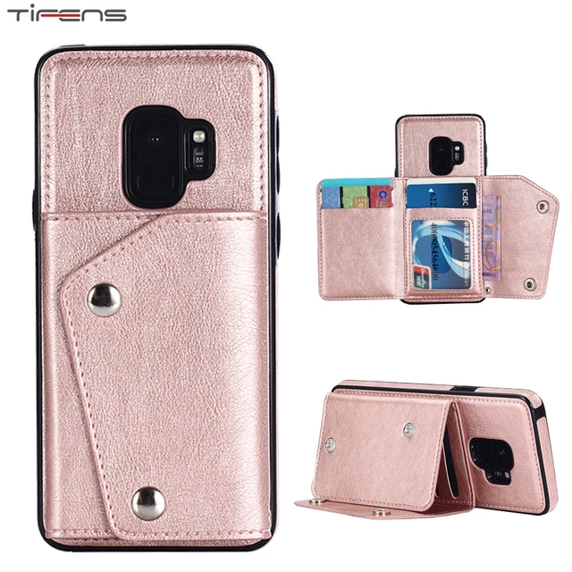 US $3.35 Luxury Wallet Note10plus Leather Case For Samsung Galaxy S7 Edge S8 S9 S10 E Plus Note 8 9 10 Holde